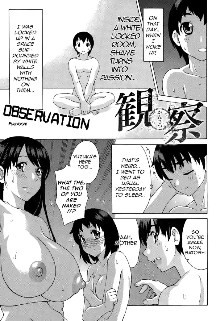 Kansatsu | Observation hentai manga featuring milf big breasts by fujiyoshi
