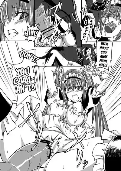 Page 7 of [Zensoku Rider (Tenzen Miyabi)] Juukan Maid [English] [Kuraudo]