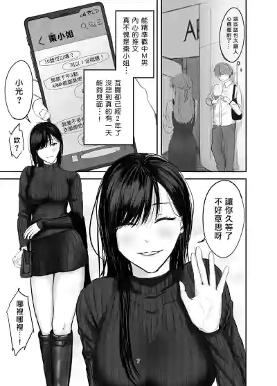 Page 6 of [Hirariha] SNS de Deatta S Josei to SM Play o Shite Kawareru Hanashi 1 | 和SNS上認識的女S玩SM調教後被圈養的故事1 [Chinese] [Asuzak_Tei 个人漢化] [Digital]