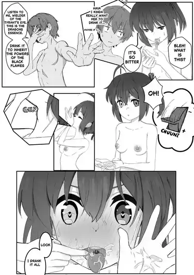 Page 21 of Rikka's surprise attack