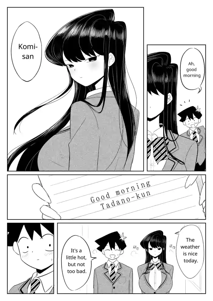 [Yamino Kuroko] Komi-san no Tattoo? | Komi-san's Tattoo? (Komi-san wa Komyushou Desu.) [English]