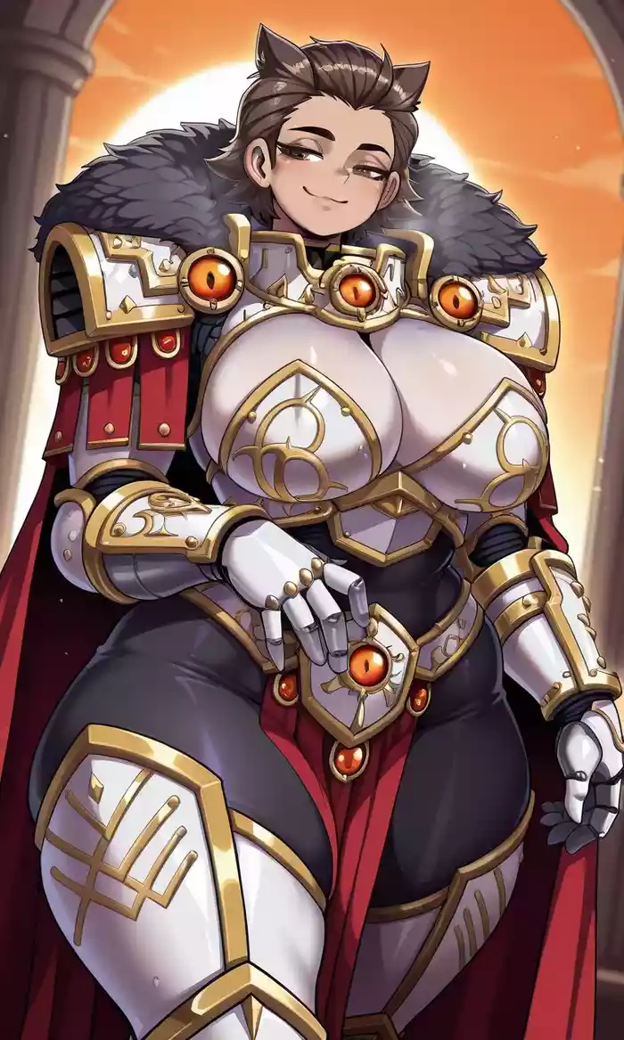 Warhammer 40k - Fem-Horus daidoujipv ai generated