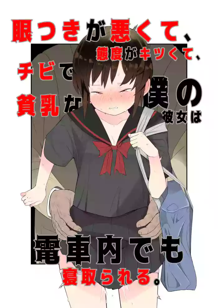 Metsuki ga Warukute, Taido ga Kitsu kute, Chibi de hinnyuu na Boku no Kanojo wa Densha-nai demo Netorareru.