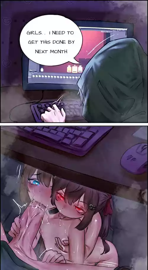 [PBorzoi] Vedal & Neuro Twins Short Comic