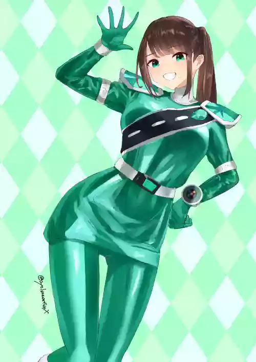 [cycloneaction]キラメイグリーン差分