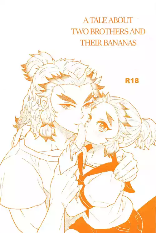 (Nichirin Kitan 30) [Nikonikodo (Niko)] Ani to Otouto no Banana no Hanashi | A Tale About Two Brothers and Their Bananas (Kimetsu no Yaiba) [English] [alparslan]