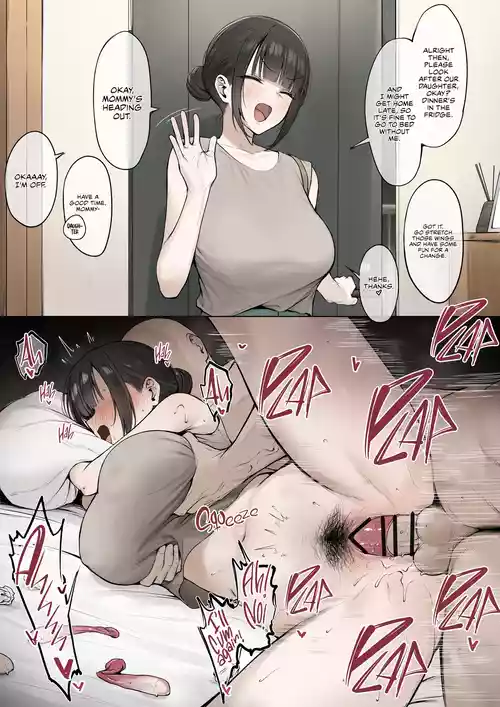 [Almondman] Nomikai to Uso o Tsuite SeFri Oji-san to Uwaki Koubi Shimakuru Hitozuma | A married woman who lies about going to a drinking party and keeps having adulterous sex with her old man ‘sex friend’ [English] [Rirare Translation] [Digital]