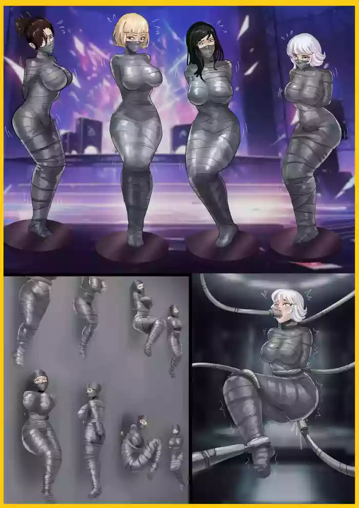 超模女团被绑架成木乃伊02-身陷魔窟