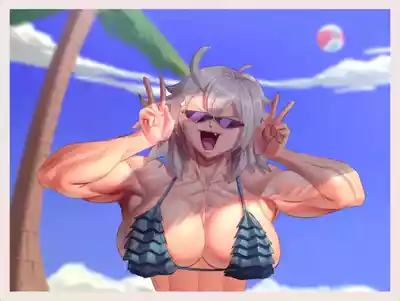 Page 116 of muscle girl art (helspree)