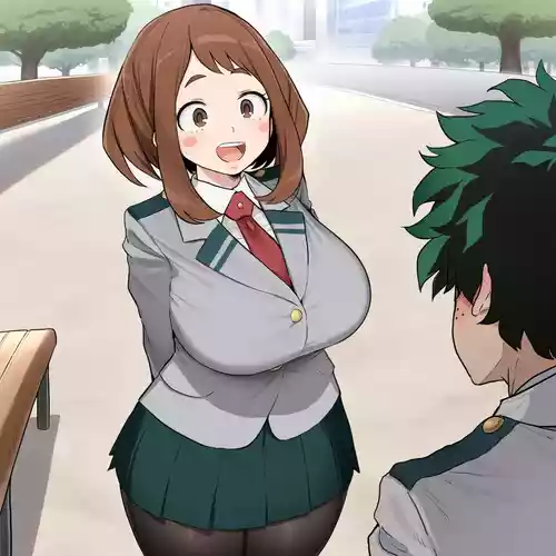 Ochako x Mineta (Myanu) [AI Generated]