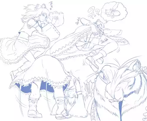 [TheBigBrap] Anime Girl Transformations (weird/animal TFs)