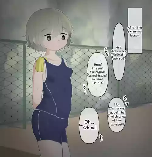 [Sena] Clit ga Oukii Koto ga Suiei no Jugyou de Barechatta Onnanoko I Girl with large clit [English]