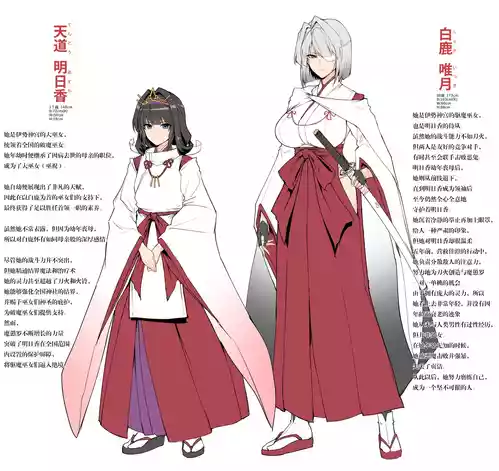 破魔の巫女ちょっと妄想キャラ設定（stp个人汉化）