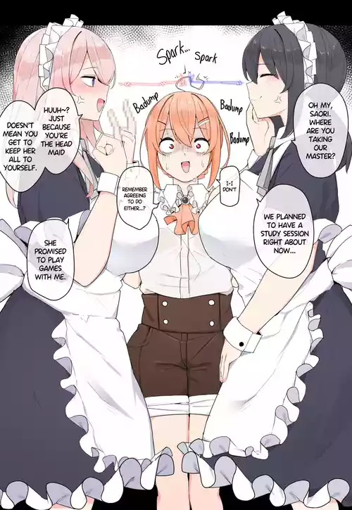 Maids Fighting Over Their Master [eng]