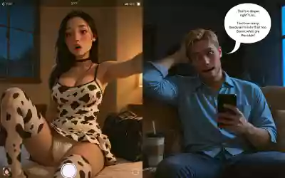 Page 50 of How to lose a guy in 10 fetishes [AI Generated] (warning: diapers, romcom)
