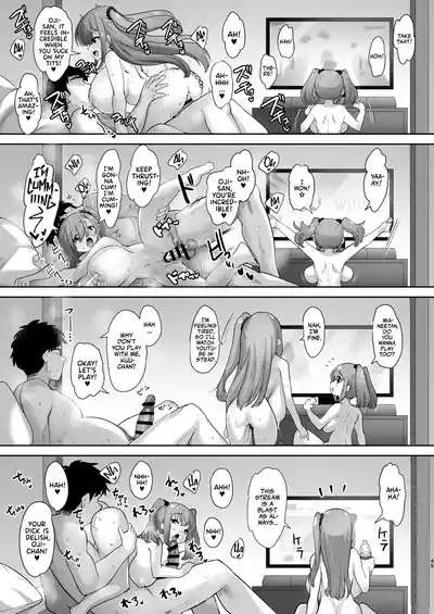 Page 44 of [Misty Isle (Sorimura Youji)] Mei Chichi Harem ~Mecha Amaetekuru Kogara Bakunyuu Meikko 3-shimai to Icha Love Sex Seikatsu~ | My Happy Titty Life with my Three Big-Breasted Little Nieces! [English] [Team Rabu2] [Digital]