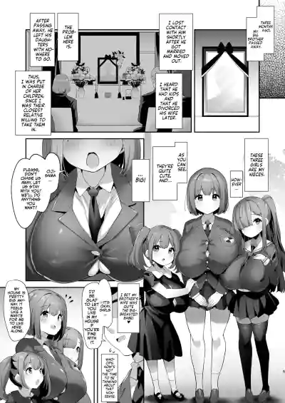 Page 4 of [Misty Isle (Sorimura Youji)] Mei Chichi Harem ~Mecha Amaetekuru Kogara Bakunyuu Meikko 3-shimai to Icha Love Sex Seikatsu~ | My Happy Titty Life with my Three Big-Breasted Little Nieces! [English] [Team Rabu2] [Digital]