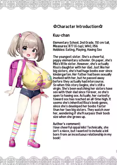 Page 76 of [Misty Isle (Sorimura Youji)] Mei Chichi Harem ~Mecha Amaetekuru Kogara Bakunyuu Meikko 3-shimai to Icha Love Sex Seikatsu~ | My Happy Titty Life with my Three Big-Breasted Little Nieces! [English] [Team Rabu2] [Digital]