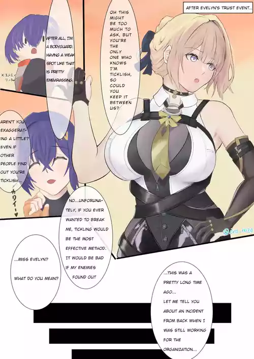 [iris_nozo] A captured agent gets her weakness revealed and is tickle tortured... (English)