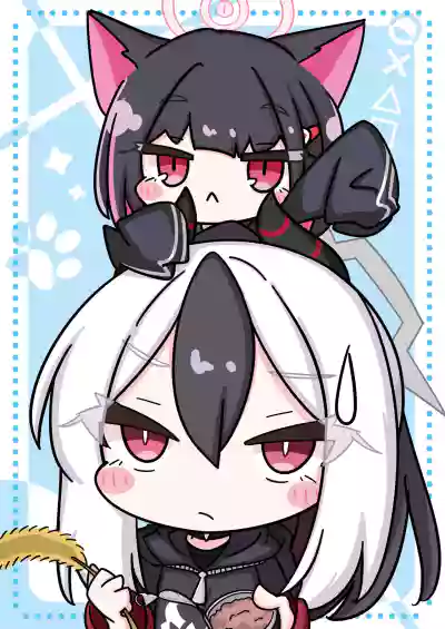 Page 2 of [Hiyokomame (komakoma,tsumugi)]Neko Kazusa no Hobo mo Benriya68 ni Omakase.(Blue Archive) [Digital]