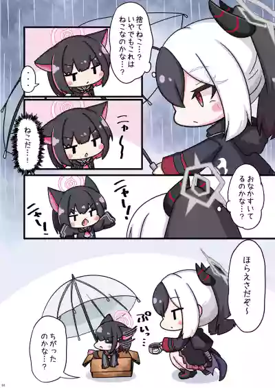 Page 4 of [Hiyokomame (komakoma,tsumugi)]Neko Kazusa no Hobo mo Benriya68 ni Omakase.(Blue Archive) [Digital]