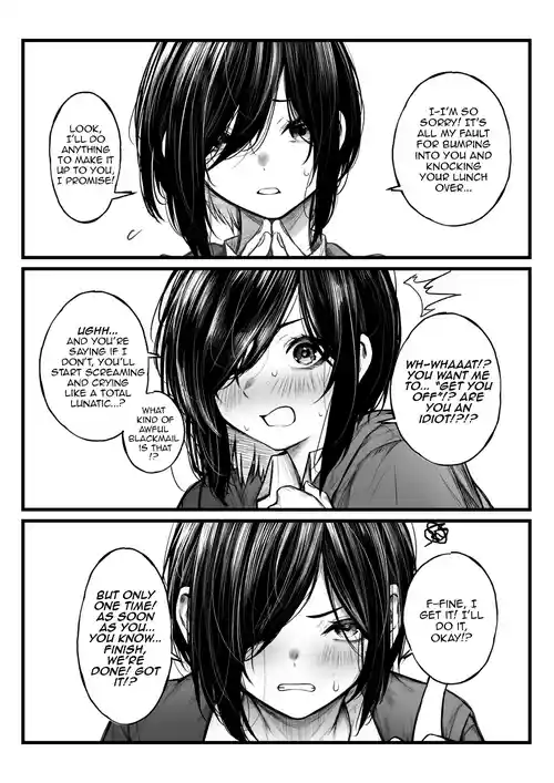 [Jury] The Time a Tomboy Jerked Me Off | Bokukko ga Nuite Kureru Hanashi [English][Siesta Scans]