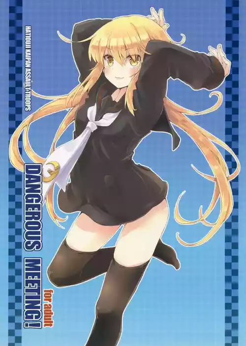 (C89) [Hachiouji Kaipan Totsugeki Kiheitai (Makita Yoshiharu)] DANGEROUS MEETING! (Kantai Collection -KanColle-)  [English] [VGT13]