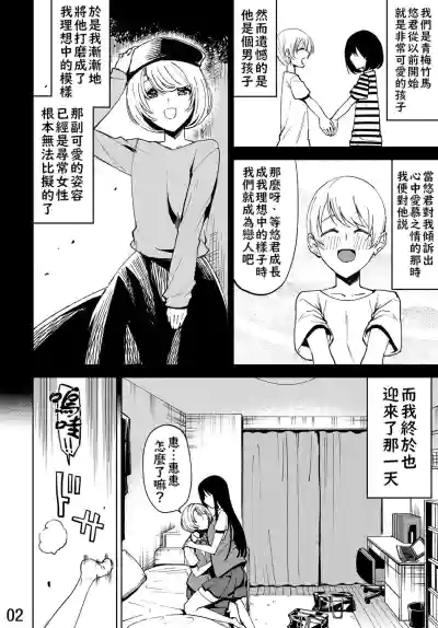 Page 2 of Boku no Tama Semenaide ~Do S na Kei to Josoukko Haruka~ | 請不要欺負我的蛋蛋~抖S的惠跟女裝男娘小悠君~