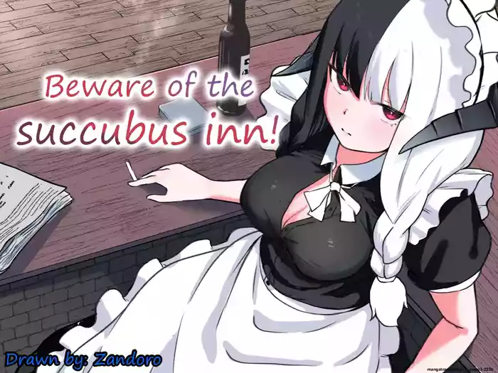 [Permission (Zandoro)] Succubus no Oyado ni Goyoujin ~Succubus ni Shimeagerarete Ochinchin kara Level o Shibori Torareru Ohanashi~ [English] [Decensored]
