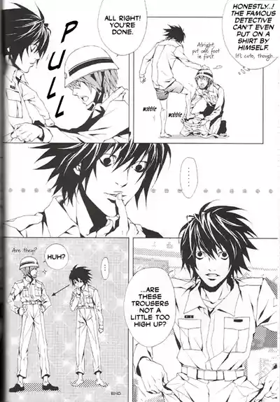 Page 3 of [FLAT (Fujino Akitsugu)] Image Fight (Death Note) [English]