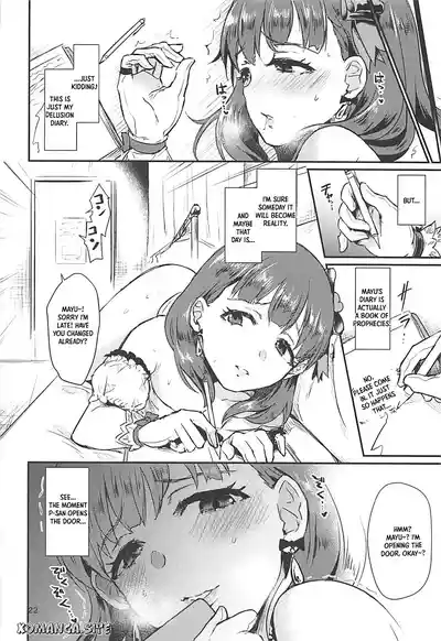 Page 21 of (COMIC1☆13) [40Denier (Shinooka Homare)] Mousou Diary (THE IDOLM@STER CINDERELLA GIRLS) [English] [Xo Manga]