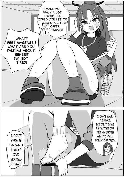[Sockshop / ヤバい靴下屋さん] Foot Massage for (Sportswear) Yuuka