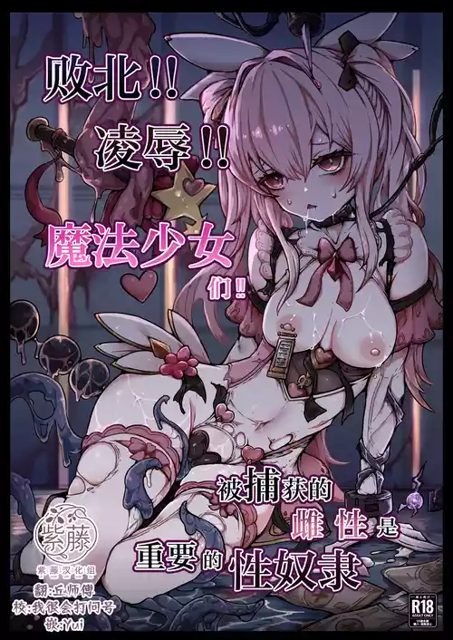 [Yukiyuki] Haiboku!! Ryoujoku!! Mahou Shoujo-tachi!! Toraeta Mesu wa Taisetsu na Seidorei Desu | 败北！！凌辱！！魔法少女们！！被捕获的雌性是重要的性奴隶 [Chinese] [紫藤汉化组]
